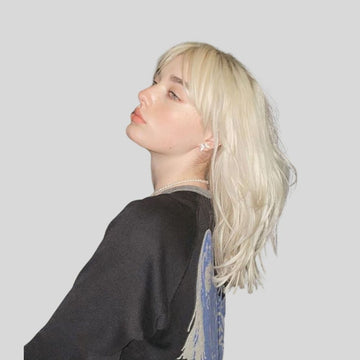 Combination hair Toppers Wig With Tape For Full Head  Best Choice  #60 Platinum Blonde - FShine Shop